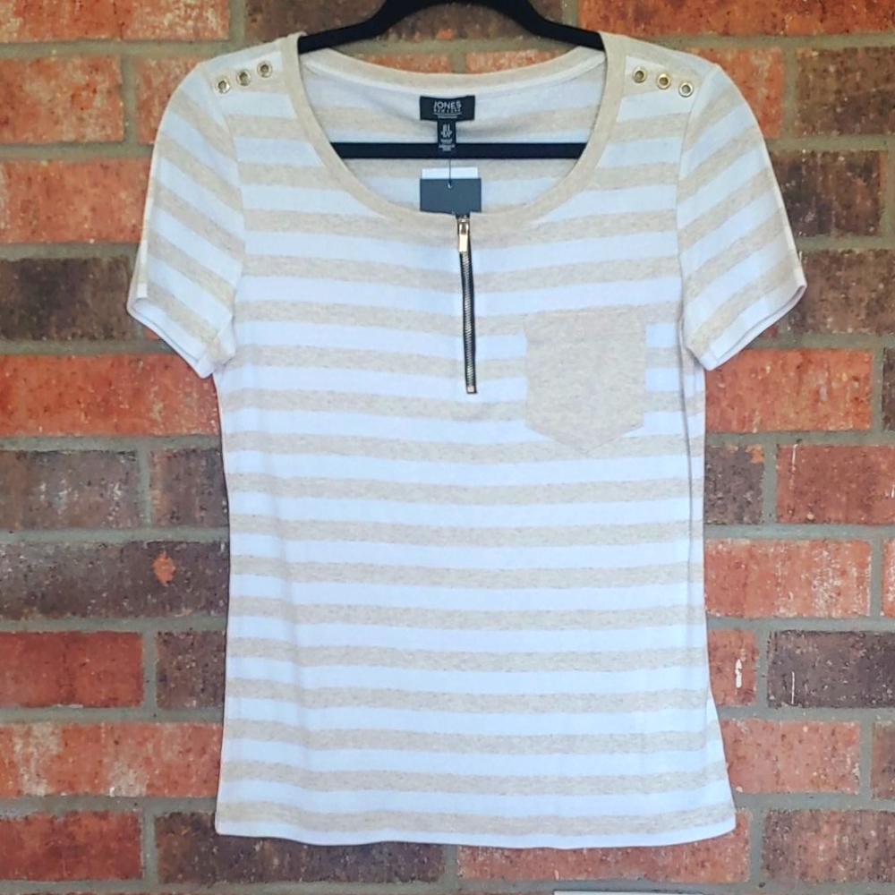 Jones New York Signature Casual Top Small